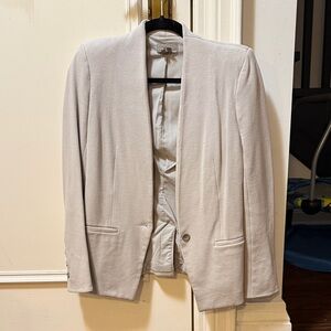 Helmet Lang light grey blazer